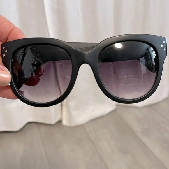 Matte Black & Silver Women’s Sunglasses - Picture 6 of 6